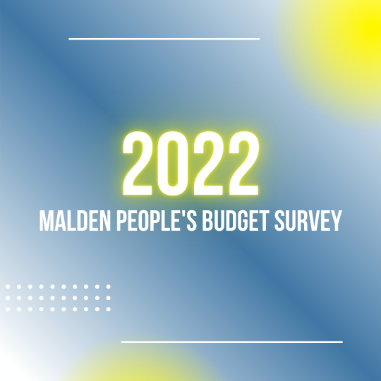 2022 Malden People's Budget Survey