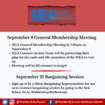 9/8/2022–General Membership Meeting